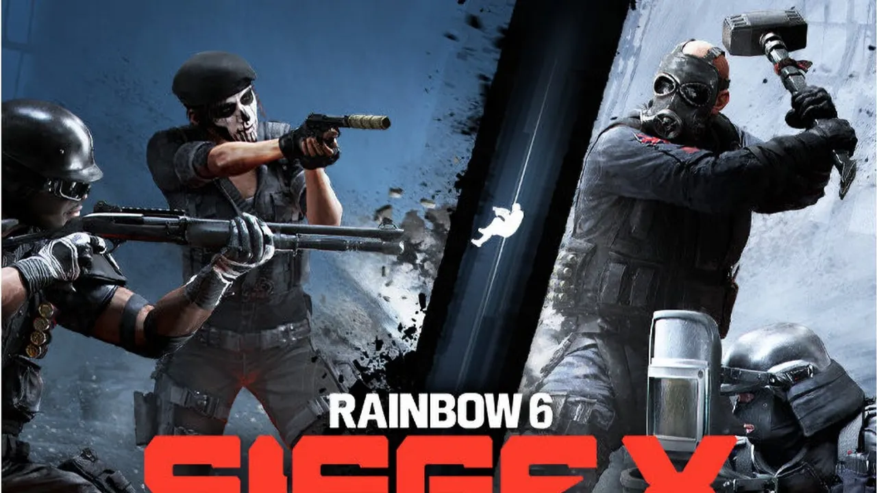 Rainbow Six Siege operator droning a hallway before an execute