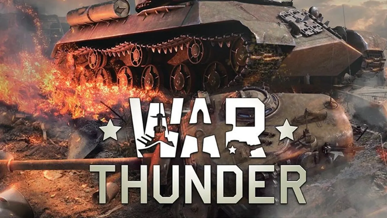 War Thunder tanks fighting over a capture point in Ground Realistic