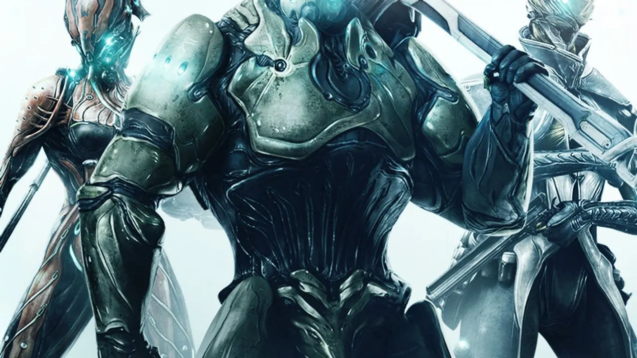 Warframe Tenno fighting Steel Path eximus units